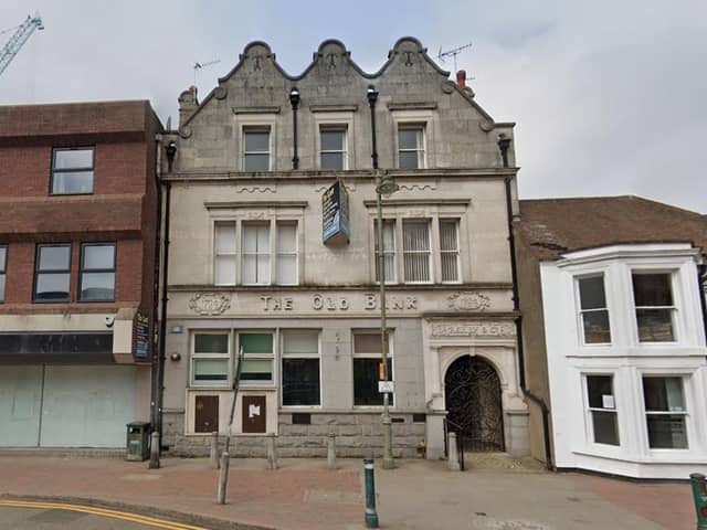 Outside listed bank on 46 High Street, Egham. (Credit: Google Street View)