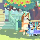 The hugely popular animated television series Bluey is coming to Kew Gardens and Wakehurst this Easter for real life. Picture courtesy of Ludo Studio