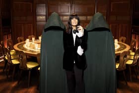 The Traitors' host Claudia Winkleman. Photo: Studio Lambert, Cody Burridge