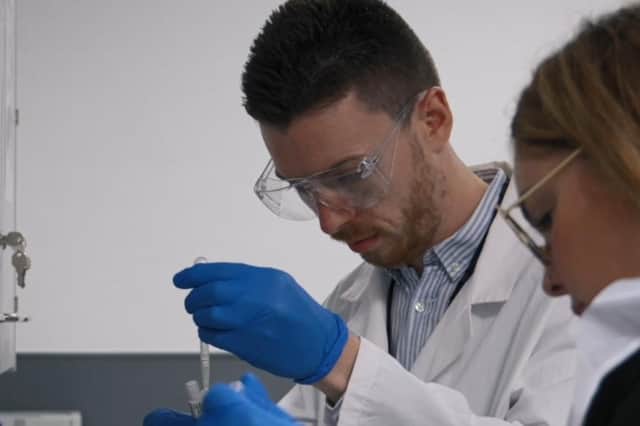 Team in action at SABP research facility (Credit: Surrey and Borders Partnership NHS Trust)