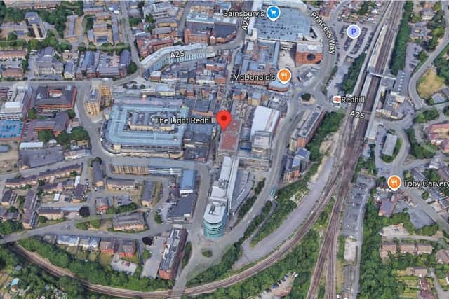 A man has been convicted after he inappropriately touched a 15-year-old girl and took pictures of her at The Light cinema in Redhill. Picture courtesy of Google