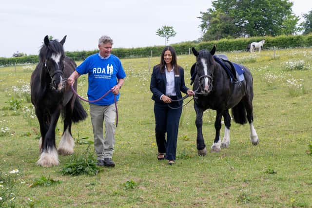 Taylor Wimpey South Thames has donated £2,400 to support the riding associations weekly riding sessions