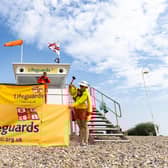RNLI urges public to visit lifeguarded beaches as hot weather hits the South East. Picture by RNLI/Nathan Williams