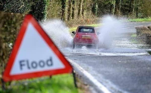 Flood alerts are in place after a yellow weather warning for rain was issued for Sussex and Surrey until the end of the day (Monday, September 23). Photo: National World / stock image