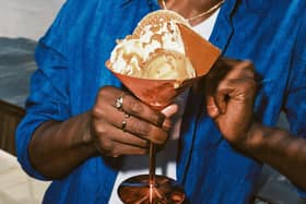 A popular restaurant in is giving away free ice cream sundaes if the temperature gets high enough in Sussex and Surrey this summer. Pictures contributed