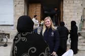 WFP aid worker Lucia Gobbi in Syria