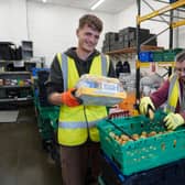 FareShare Sussex & Surrey warehouse volunteers