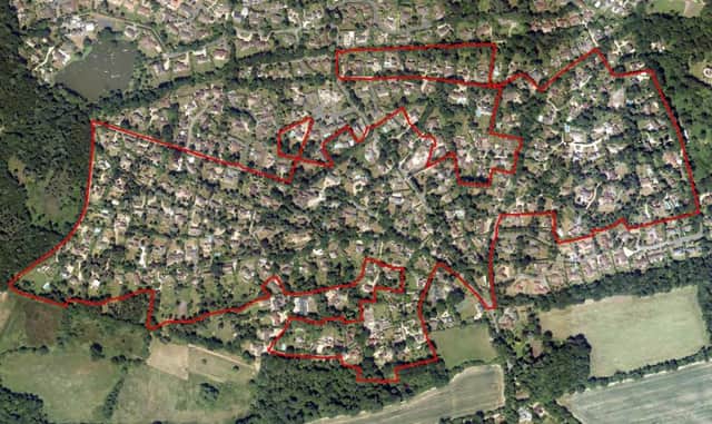 West Chiltington Lanes Conservation Area. Image: Horsham District Council