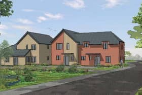 Cgi Entrance To The Former Highlands Nursery Development (Credit: PA Housing Documents)