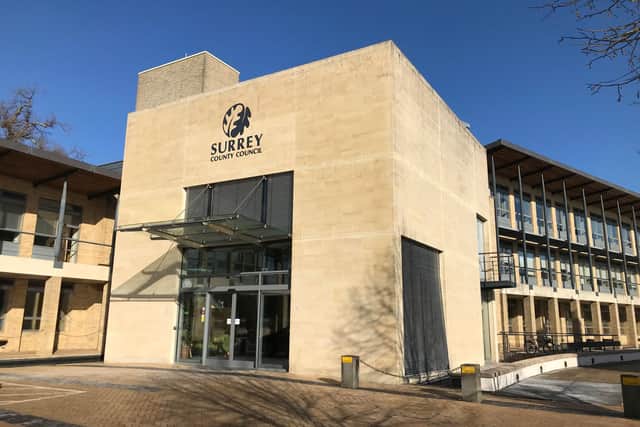 Surrey County Council headquarters. Credit: Emily Coady-Stemp