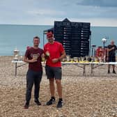 Open Junior Pair, Roland Rebek and John Webb