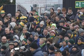 FA Cup action from Sutton v Horsham