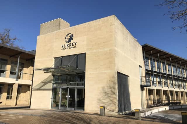 Surrey County Council headquarters. Credit: Emily Coady-Stemp