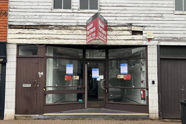 Front building view of former Boots pharmacy in Thames Ditton. (Credit: Emily Dalton/LDRS)