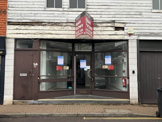 Front building view of former Boots pharmacy in Thames Ditton. (Credit: Emily Dalton/LDRS)
