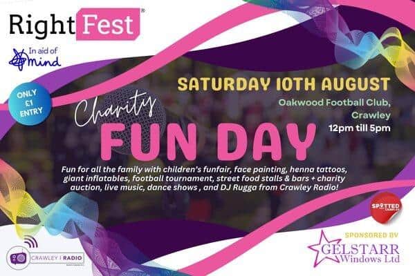 Join us for our Charity Fun Day in support of Mind!