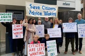 Save Citizen Advice Woking (CAW). Picture: submitted