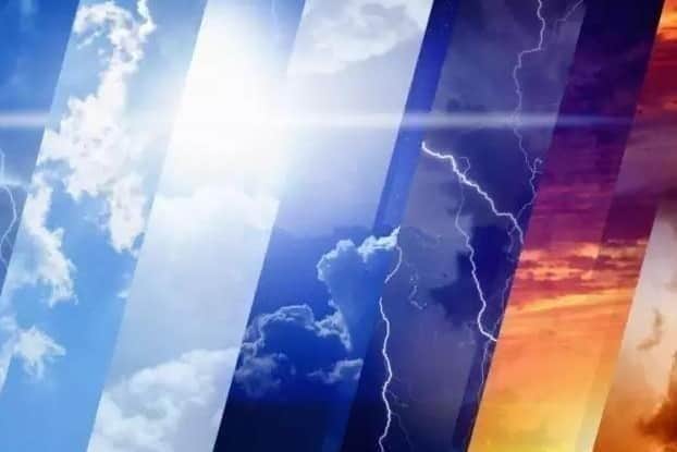 A yellow weather warning for thunderstorms has been issued in Sussex and Surrey today (Monday, May 6).