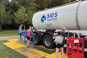 There were four SES Water stations along the Run Reigate Half Marathon route as well as five ‘Cheer Stations’ scattered along the trial. Picture courtesy of SES Water