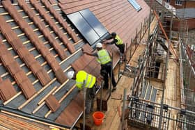 Russell Roof Tiles provided it's Lothian 145 Tiles for The Paddocks scheme in Ash Green