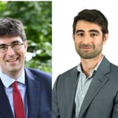 Councillor Paul Follows and Pedro Wrobel (image WBC)