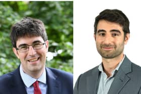 Councillor Paul Follows and Pedro Wrobel (image WBC)