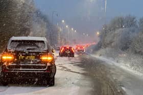 Vehicles have reportedly been 'abandoned' in Brighton and Hove –  with a collision also reported on the A27. Gridlock has been reported on roads across the area.