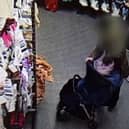  'Brazen' shoplifter hides stolen goods in a pushchair