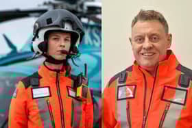 Emma and Adam both love their work as paramedics with KSS