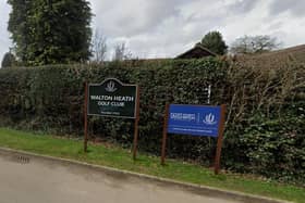 Outside Walton Heath Golf Club, Tadworth. (Credit: Google Street View)