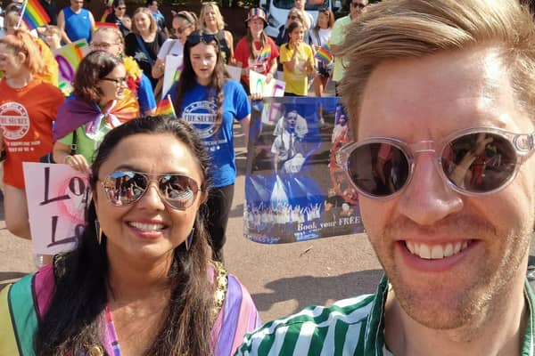 Cllr Charu Sood at Pride Cllr John Cope. (Credit: Cllr John Cope)