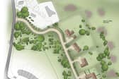 The site was bought with planning permission for a collection of just 10 private residences.