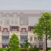 Plans for the former Epsom police station and ambulance station site in Church Street, from Design and Access statement. Credit: Hunters
