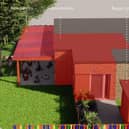 Indicative concept image of proposed preschool for St Thomas of Canterbury Primary School in Guildford. (Credit: Lytle Associates Architects/ Guildford Borough Council)