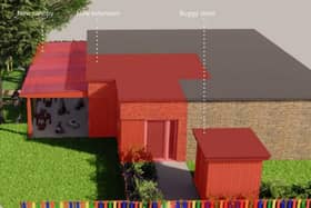 Indicative concept image of proposed preschool for St Thomas of Canterbury Primary School in Guildford. (Credit: Lytle Associates Architects/ Guildford Borough Council)