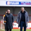 Crawley Town boss Scott Lindsey was not happy after the Morecambe defeat | Picture: Eva Gilbert