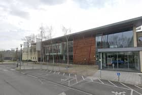 Leatherhead Leisure Centre (Image Google) - the padel centre will be built behind the facility