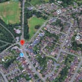 Officers were called to the A322 following reports of a collision involving the rider of a motorcycle. Picture courtesy of Google