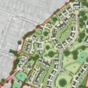 Illustrative masterplan for proposed development. (Credit: Taylor Wimpey/ Reigate and Banstead Borough Council Planning documents)
