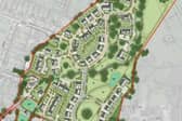 Illustrative masterplan for proposed development. (Credit: Taylor Wimpey/ Reigate and Banstead Borough Council Planning documents)