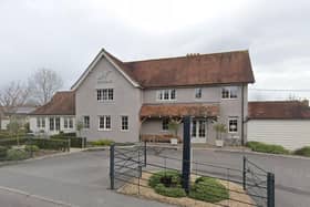 Expensive garden furniture has been stolen from a shop in Farnham, police have said.