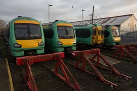 Passengers travelling to and from London Gatwick Airport have been urged to ‘use other transport options’ on upcoming strike days. Picture by DANIEL LEAL/AFP via Getty Images