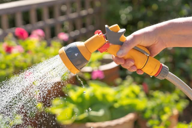 Watering your garden can be a daily job when the weather dries up
