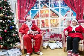 Residents, Geoffrey and Helen Harrold, at Woking-based Bernard Sunley care home. Picture: submitted