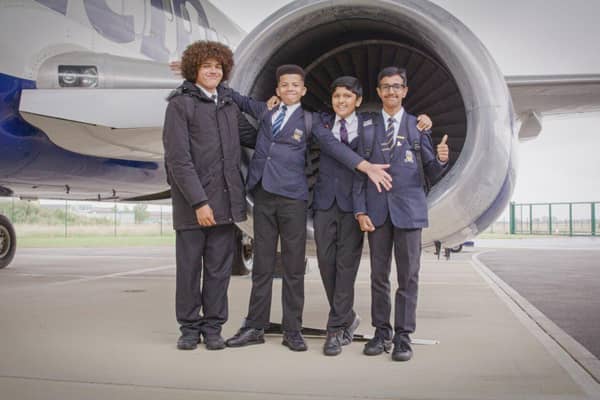 Students at Crawley’s Thomas Bennett Community College