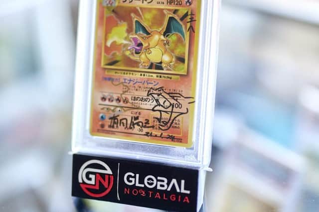 No Rarity Japanese Base Set Charizard is part of the original print run from 1996 in Japan