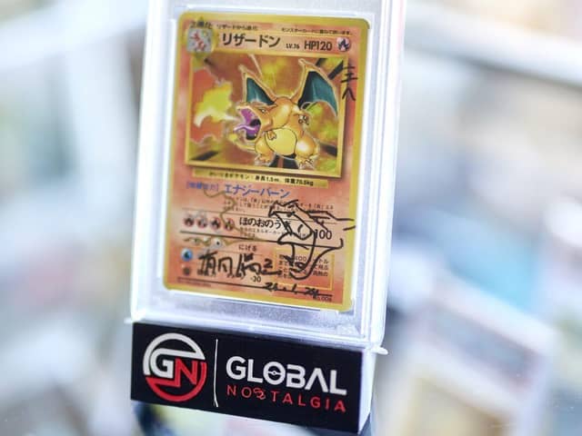No Rarity Japanese Base Set Charizard is part of the original print run from 1996 in Japan