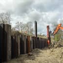 Network Rail has successfully completed repairs to a landslip near Edenbridge. Picture contributed