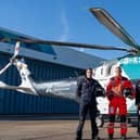 Air Ambulance crew at the charity's Redhill airbase