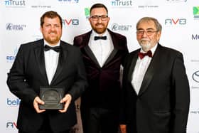 DPR Motorsport won the Most Sustainable Business at the Reigate and Banstead Awards. Picture: Daniel Milheiro